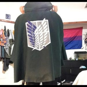Attack on Titan cosplay cloak